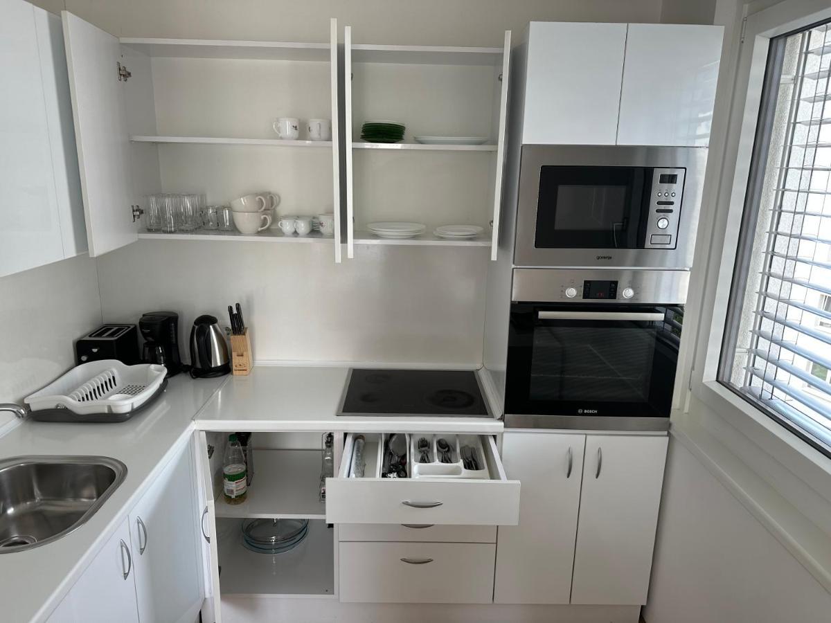 Hauptbahnhof Ferienwohnung Am Park Bécs Kültér fotó