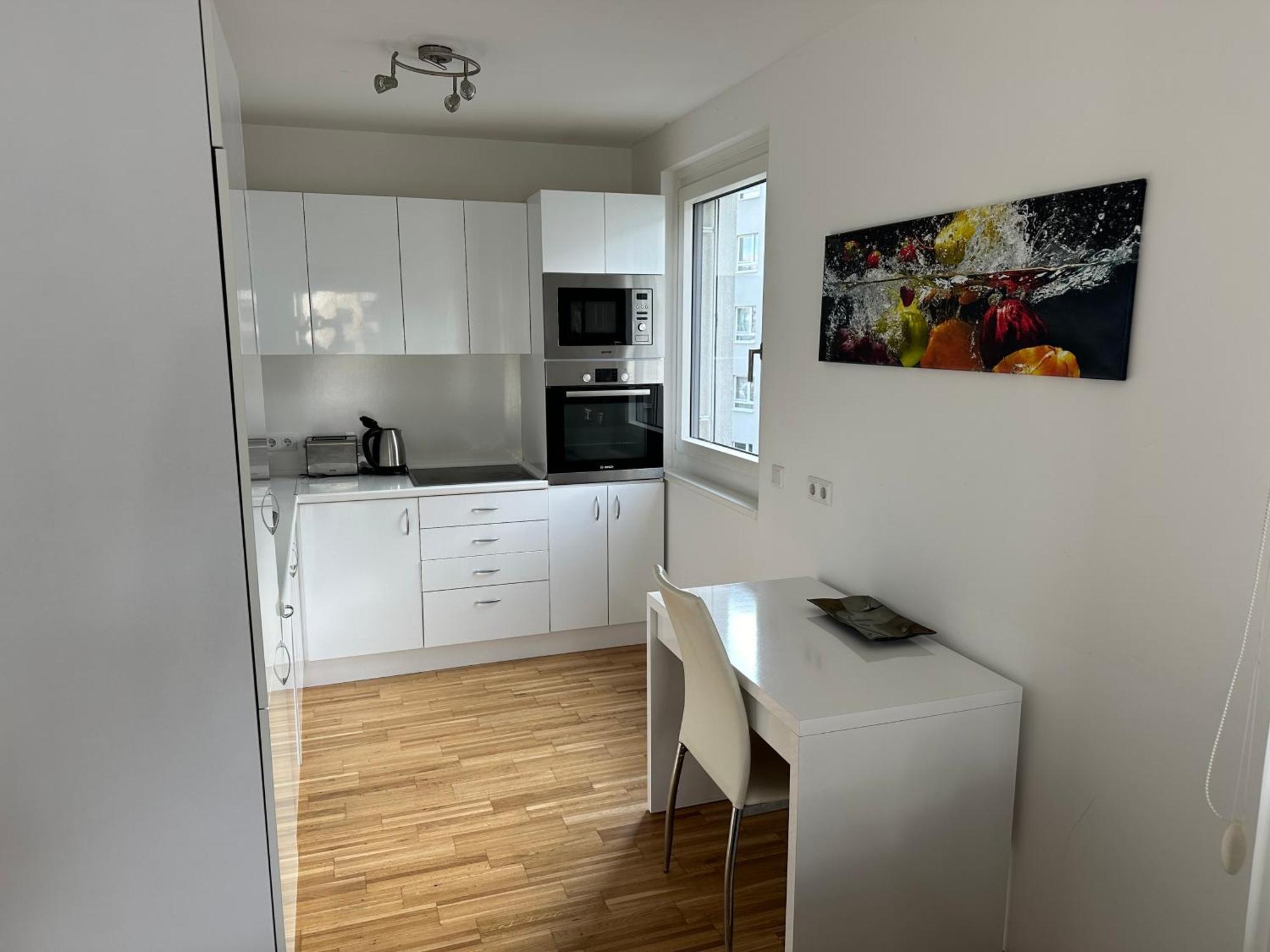 Hauptbahnhof Ferienwohnung Am Park Bécs Kültér fotó